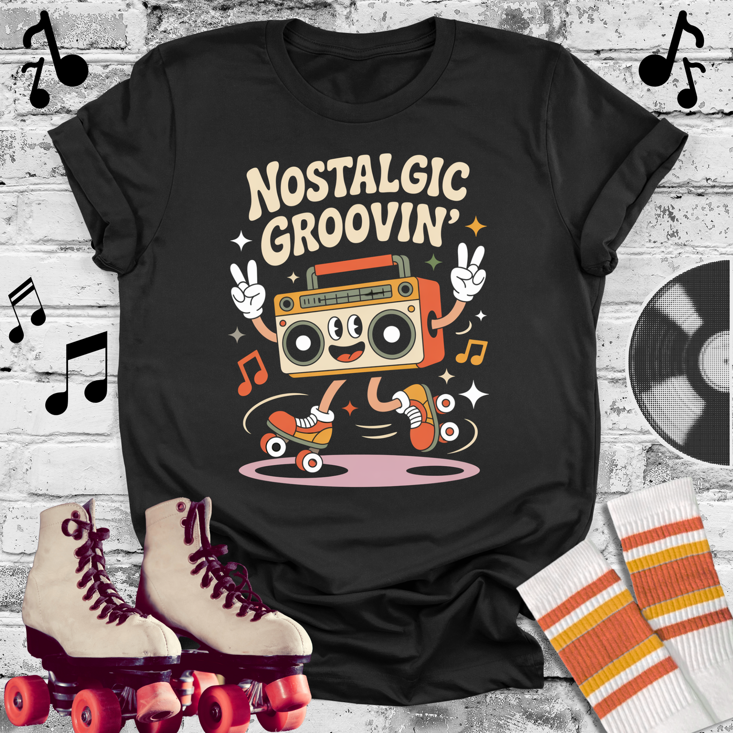 Nostalgic Groovin' Premium T-shirt