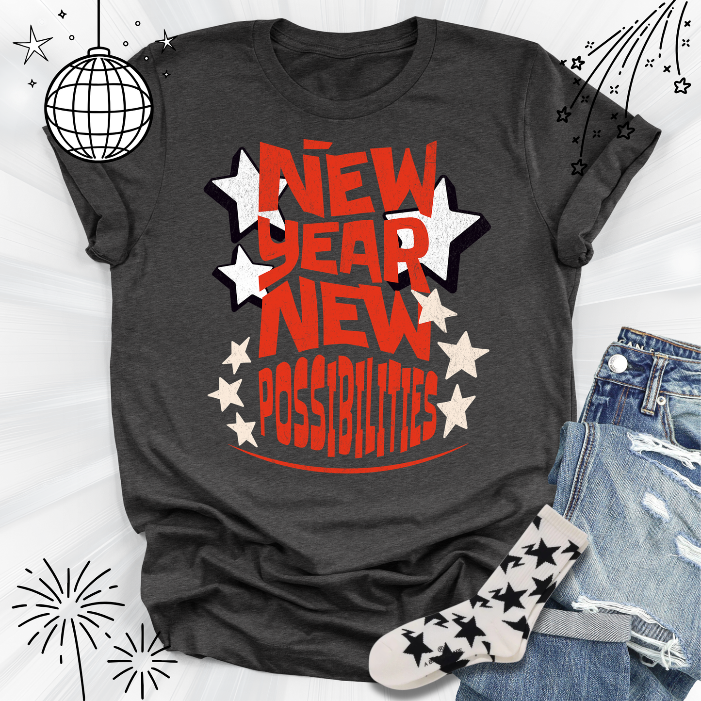 New Year New Possibilities Unisex Tshirt