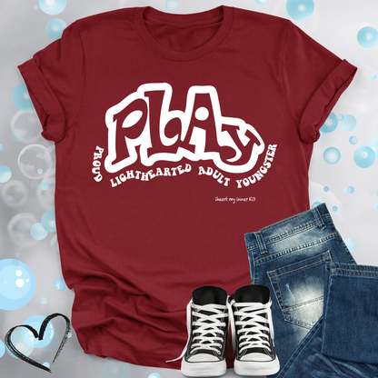 PLAY Acronym Unisex T-shirt
