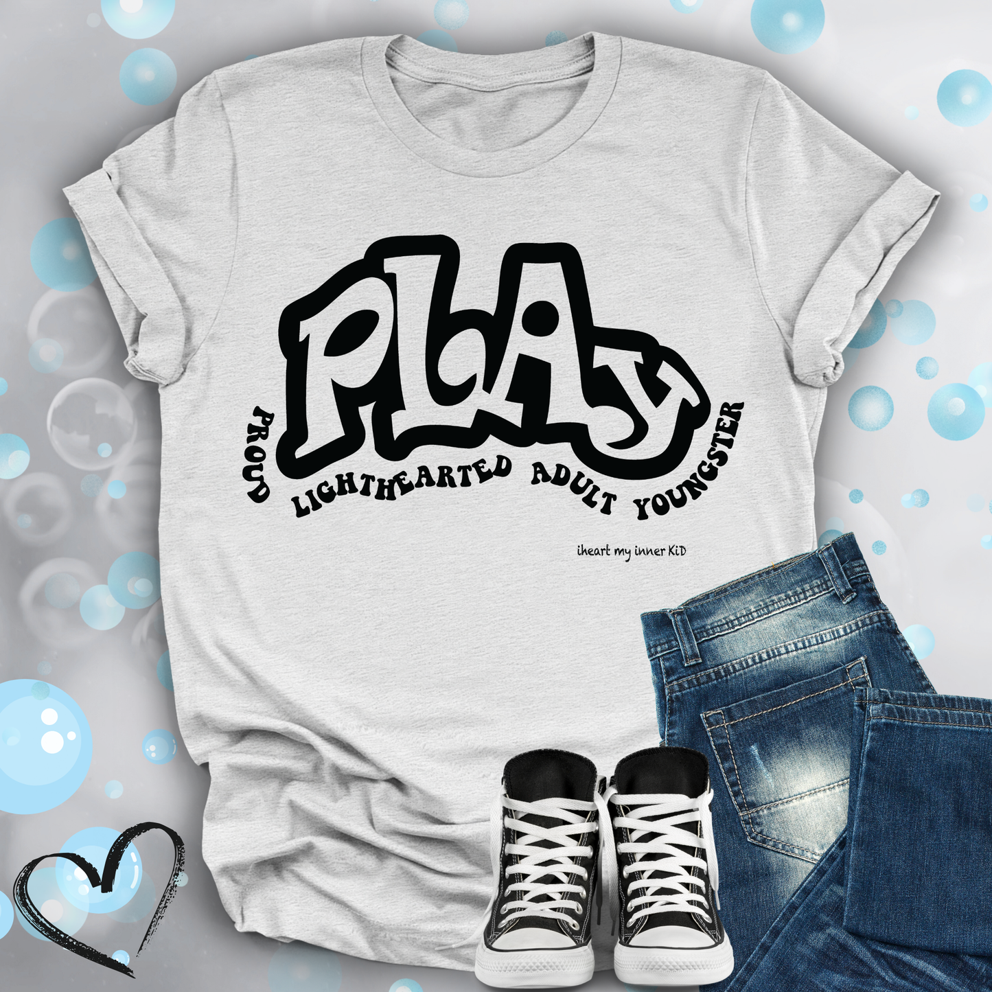 PLAY Acronym Unisex T-shirt