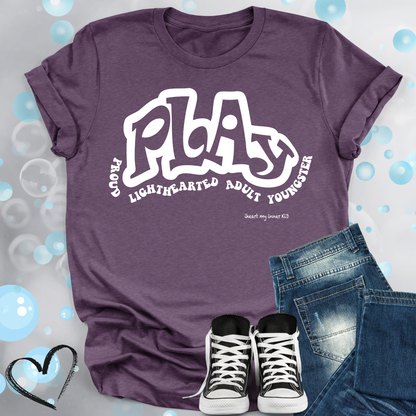 PLAY Acronym Unisex T-shirt