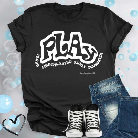 PLAY Acronym Unisex T-shirt