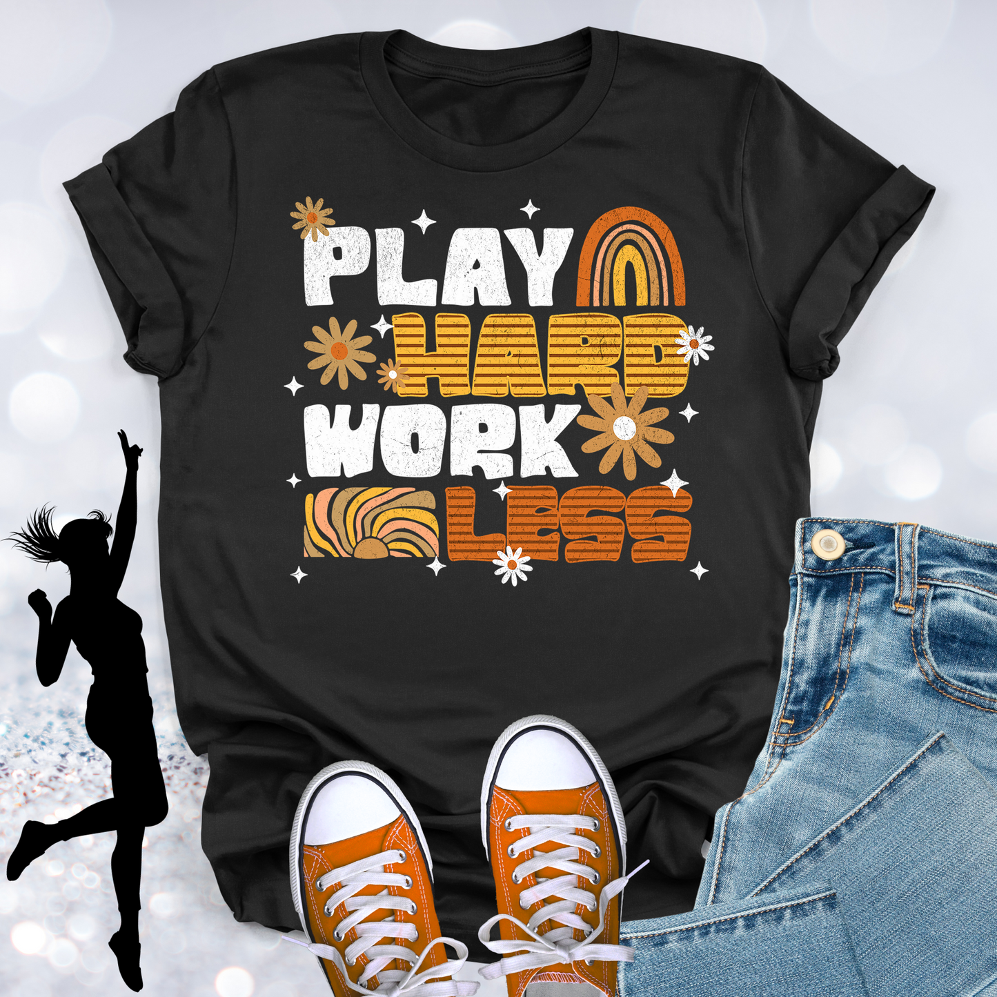Play Hard Work Less T-shirt