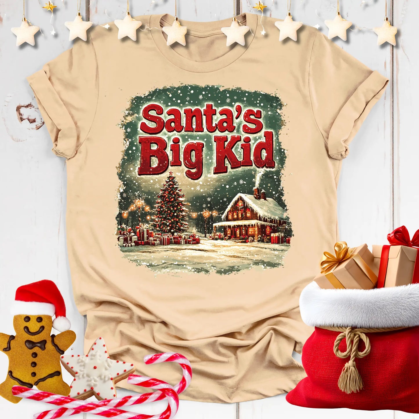Santa's BIG KID Premium T-shirt