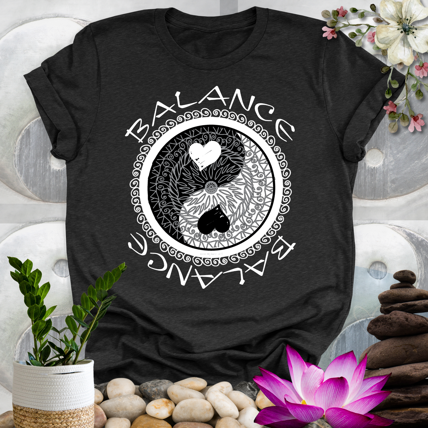Yin Yang Balance Premium T-shirt 2