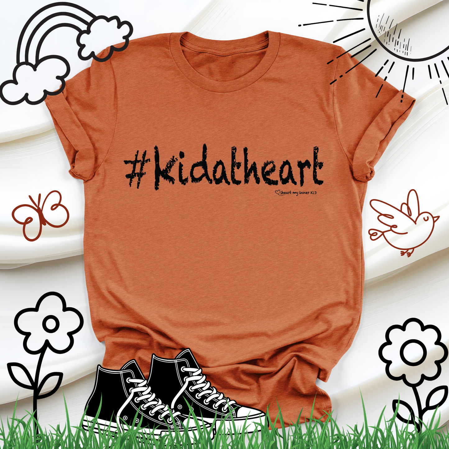 #kidatheart Unisex T-shirt
