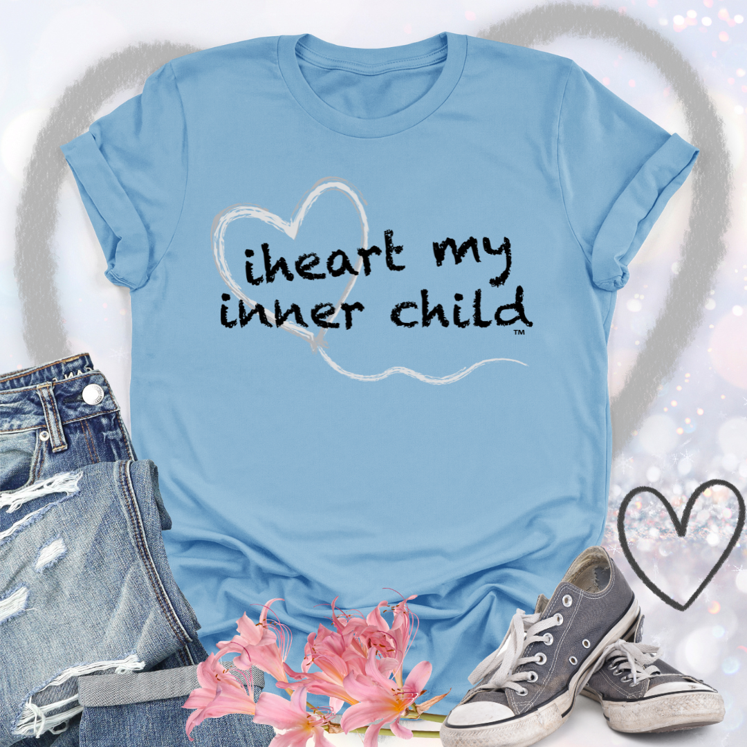 iheart my inner child w-heart balloon T-shirt