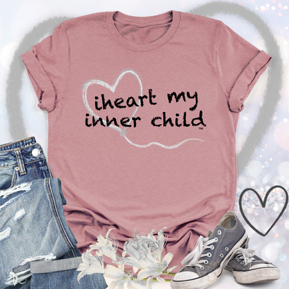 iheart my inner child w-heart balloon T-shirt
