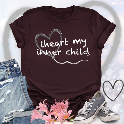iheart my inner child w-heart balloon T-shirt