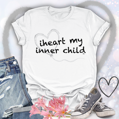 iheart my inner child w-heart balloon T-shirt