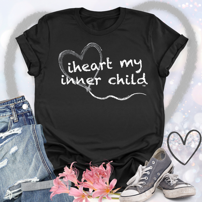 iheart my inner child w-heart balloon T-shirt
