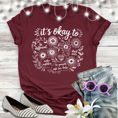 it's OKAY to... Woman's T-shirt