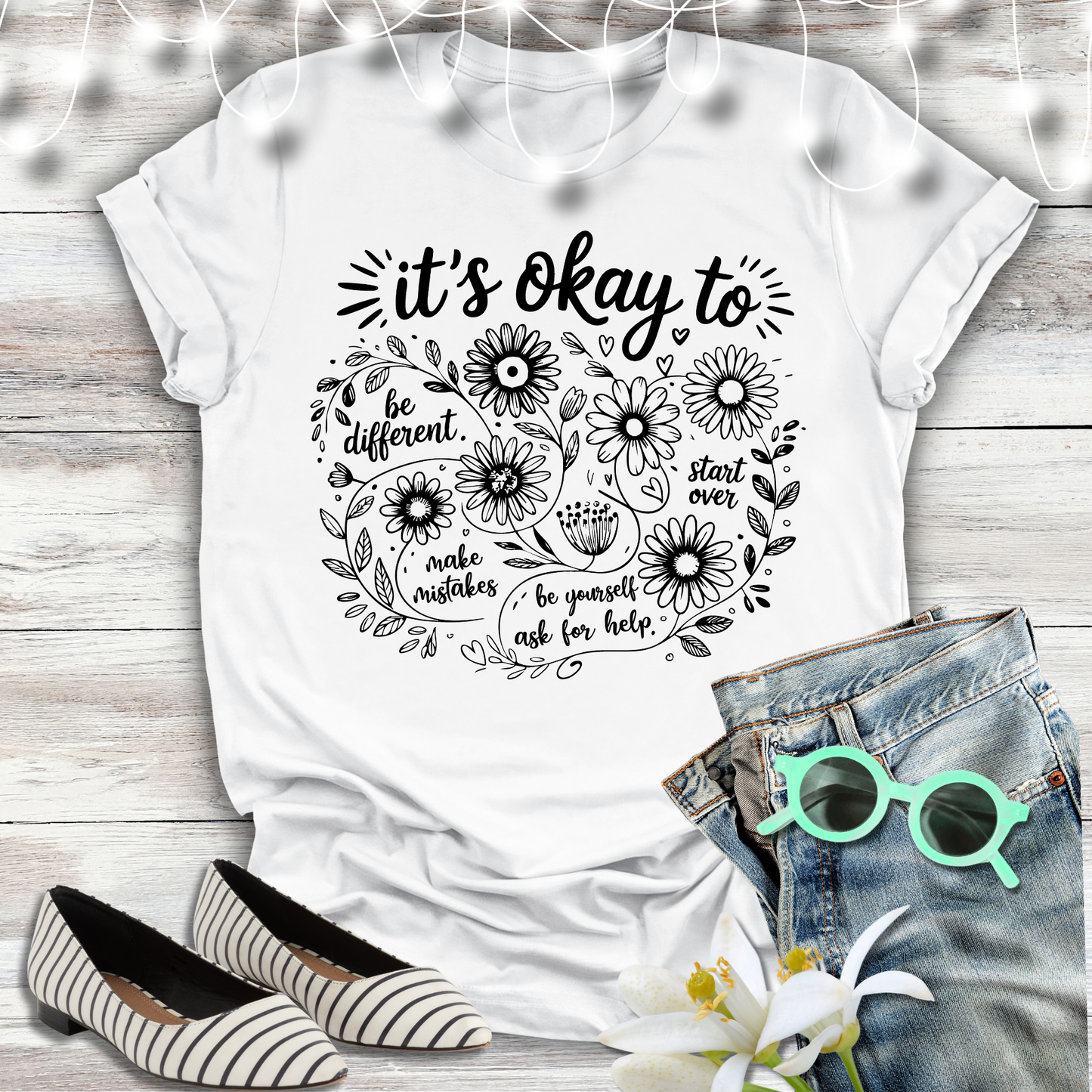 it's OKAY to... Woman's T-shirt